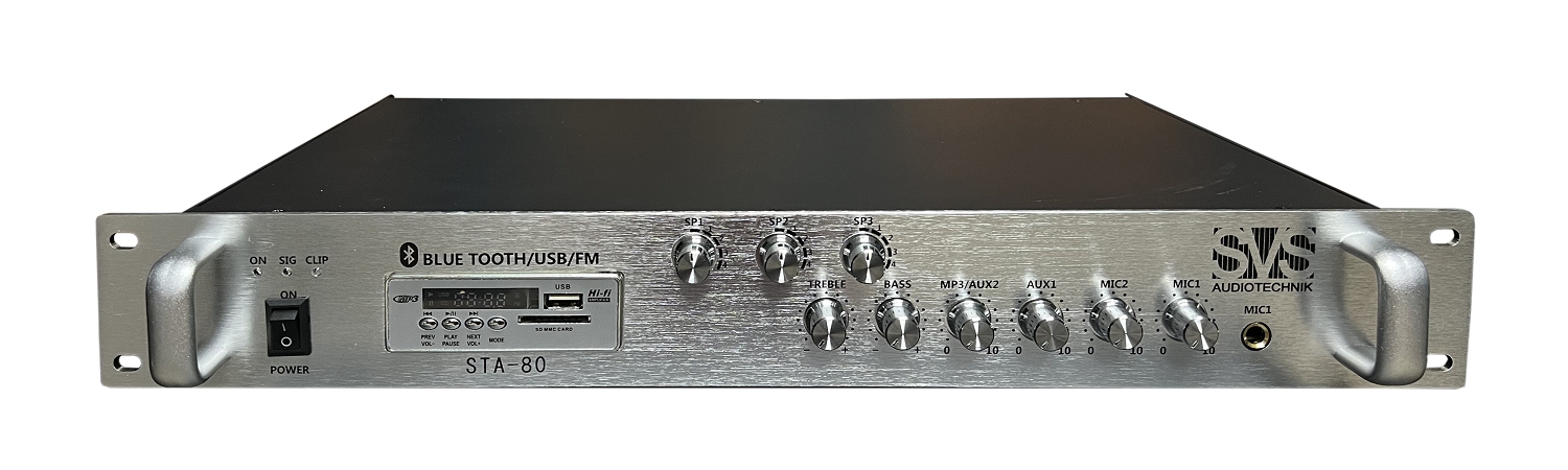 SVS Audiotechnik STA-80 Микшер-усилитель для систем Public Address в Астраханской области