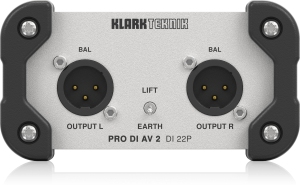 Klark Teknik DI 22P пассивный стерео директ-бокс в Астраханской области
